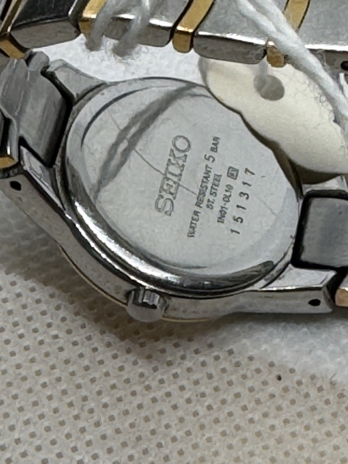 Ladies Seiko Vivace Bracelet Watch New Battery Ca 1991