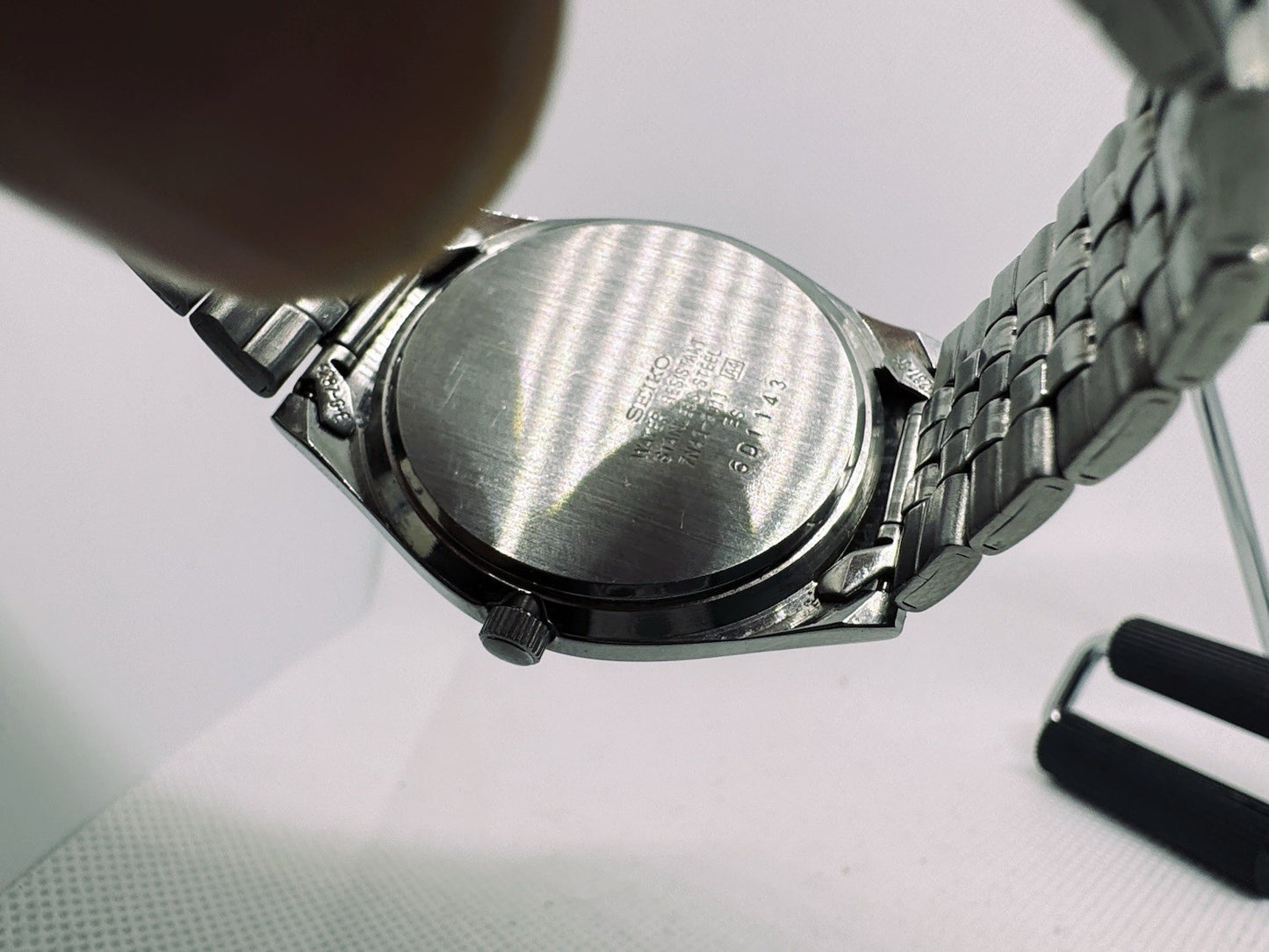 1996 Mens Seiko Quartz 7N43-9011 New Battery