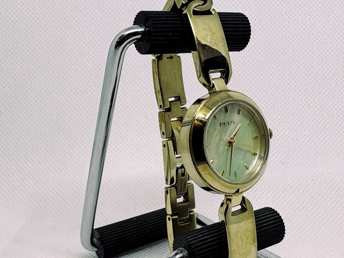 Ladies DKNY Watch MOP Dial New Battery