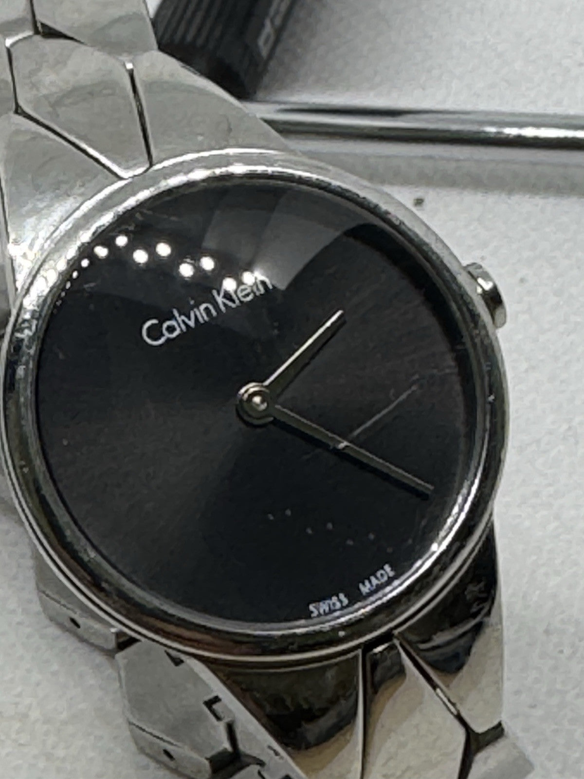 Ladies Calvin Klein Bracelet Watch New Battery