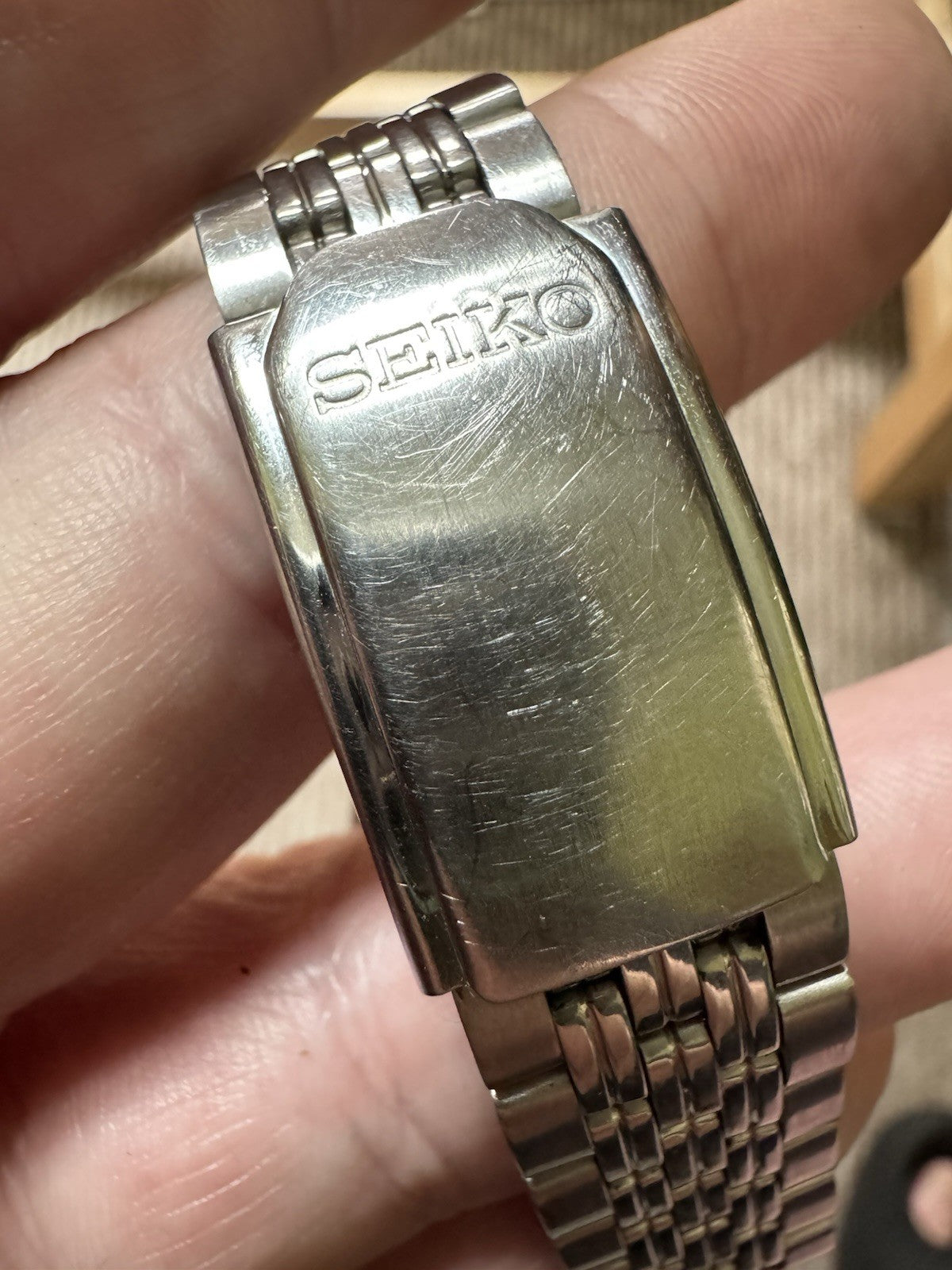 1996 Mens Seiko Quartz 7N43-9011 New Battery