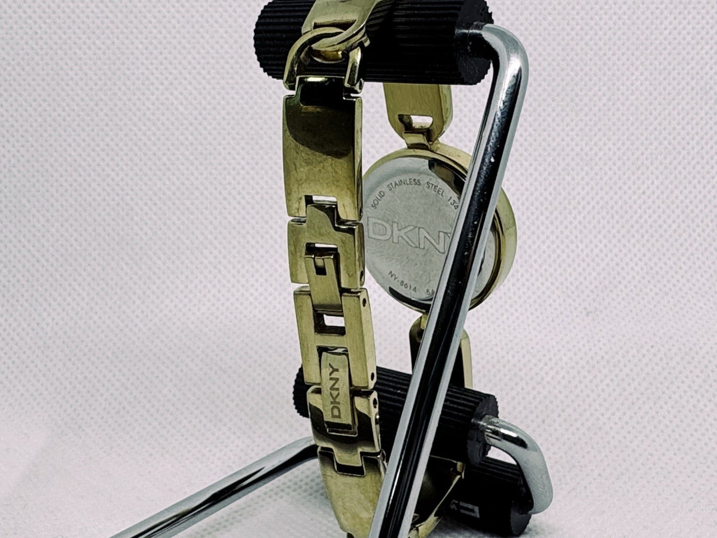 Ladies DKNY Watch MOP Dial New Battery