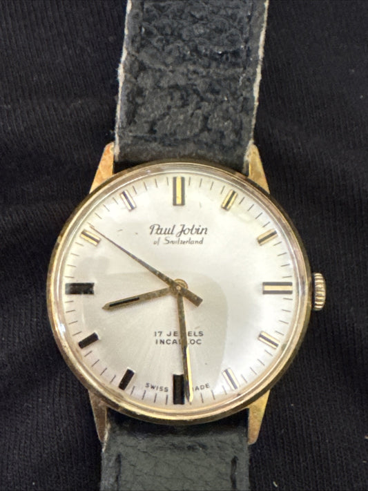 Mens Vintage Paul Jobin Watch ST 1950 For Restoration 