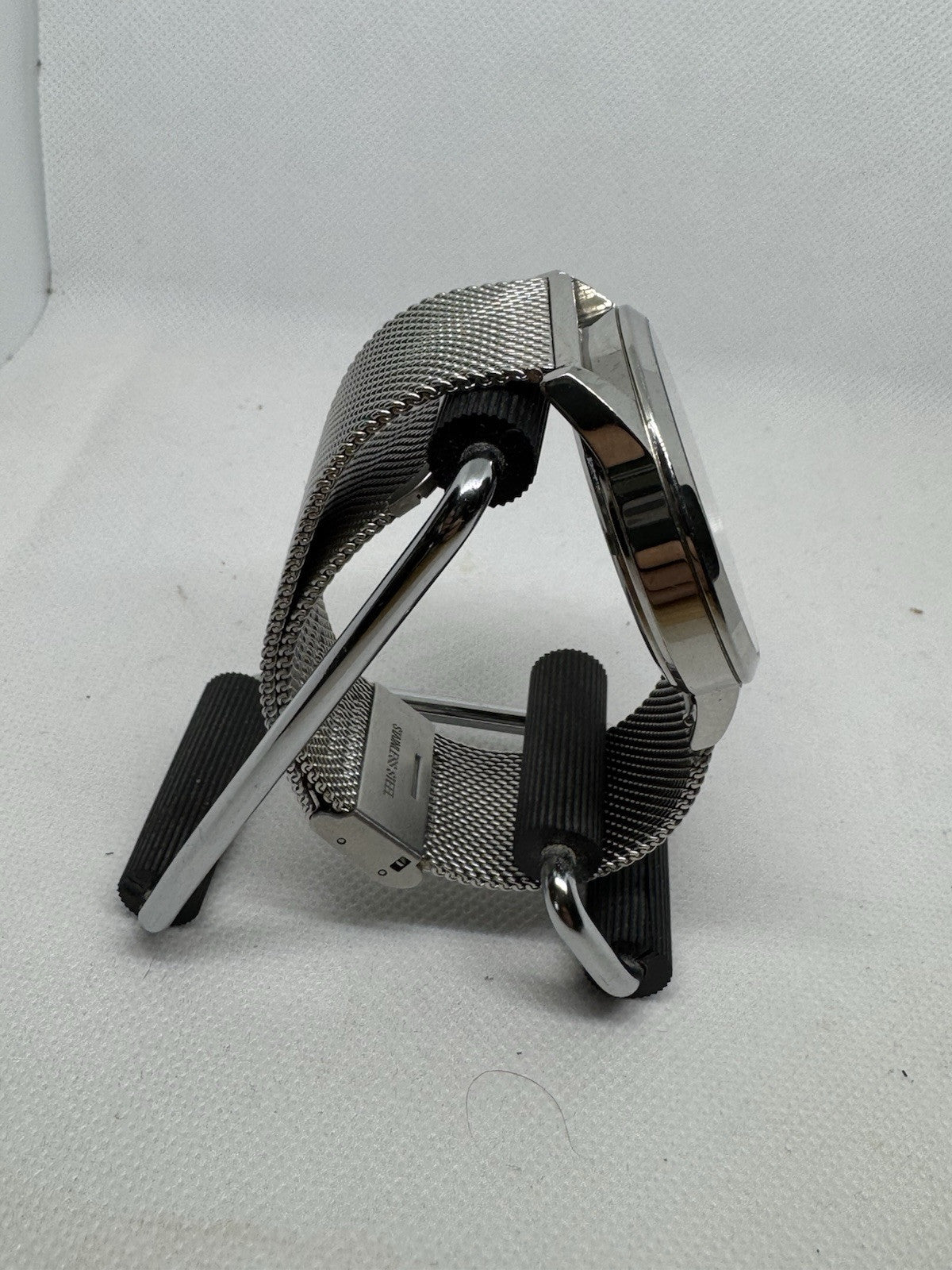 Mens Momentary Seiko Chronograph Dress Watch New Battery